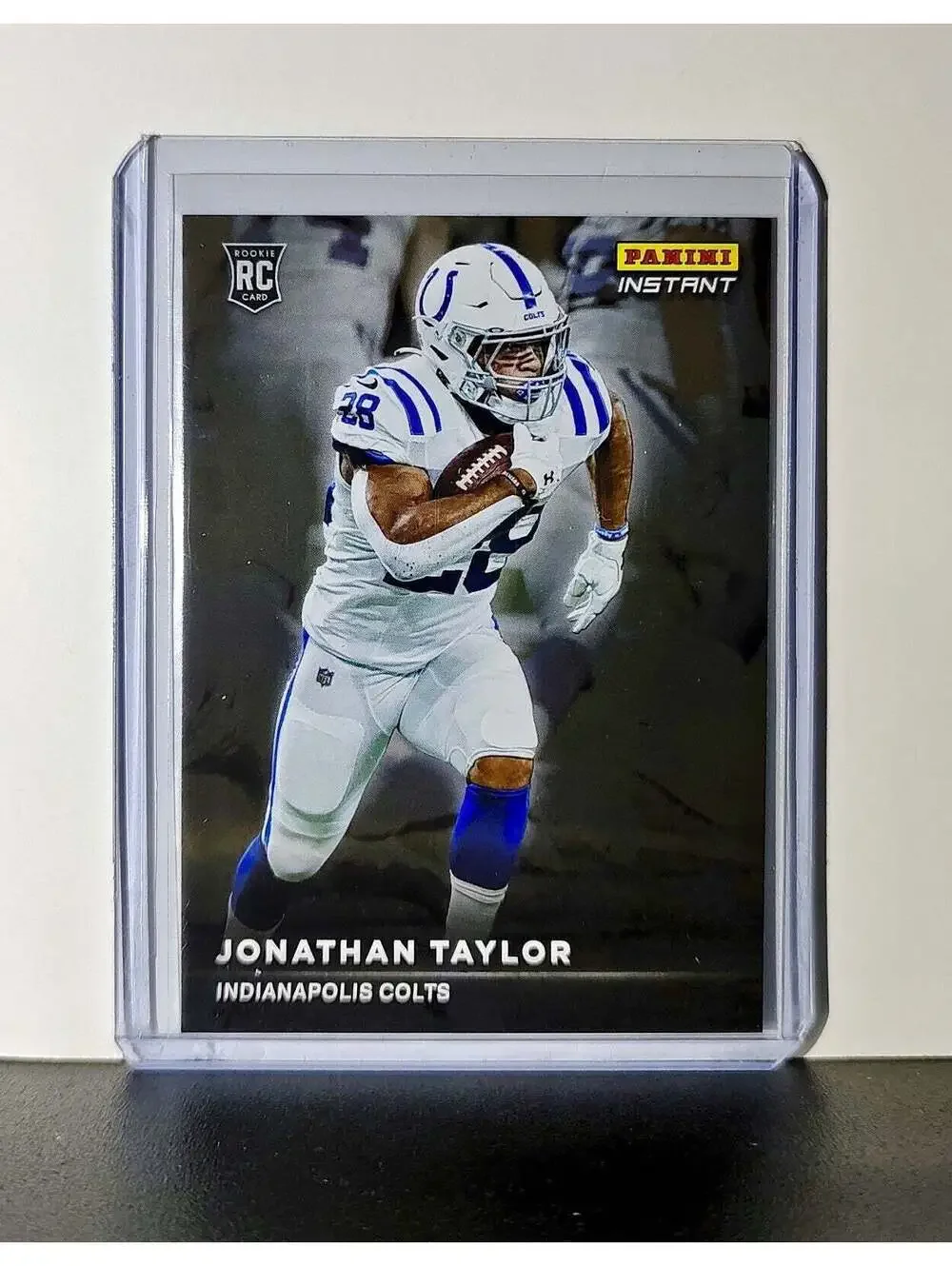 Jonathan Taylor Rookie 2020 Panini NFL #10 Rookie Spotlight Indianapolis Colts